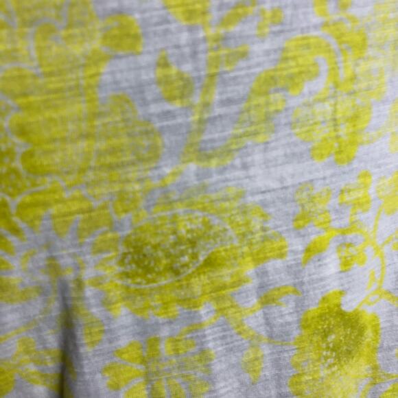 Anthropologie Pilcro yellow white floral v neck knit top size Extra Large XL - Picture 14 of 15